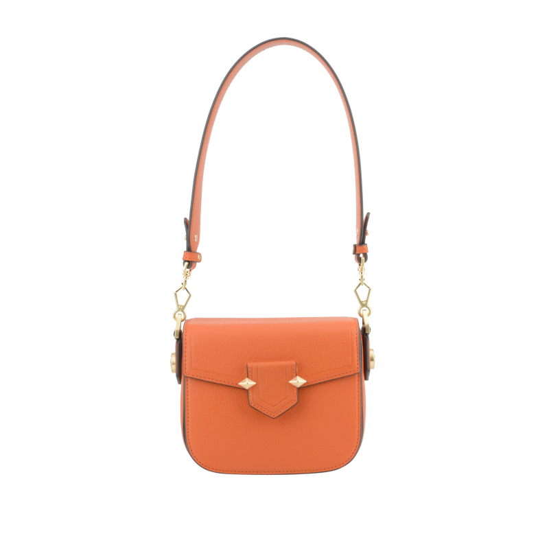 Sèvres | Orange flap bag