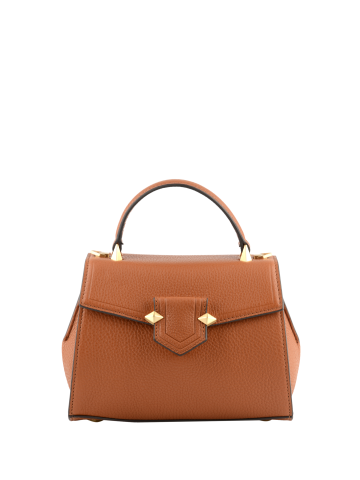 Sèvres | Camel nano bowler bag